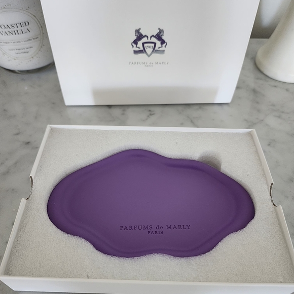 Parfums De Marly Other - Parfums De Marly Palatine Paris Purple Ceramic Perfume Tray